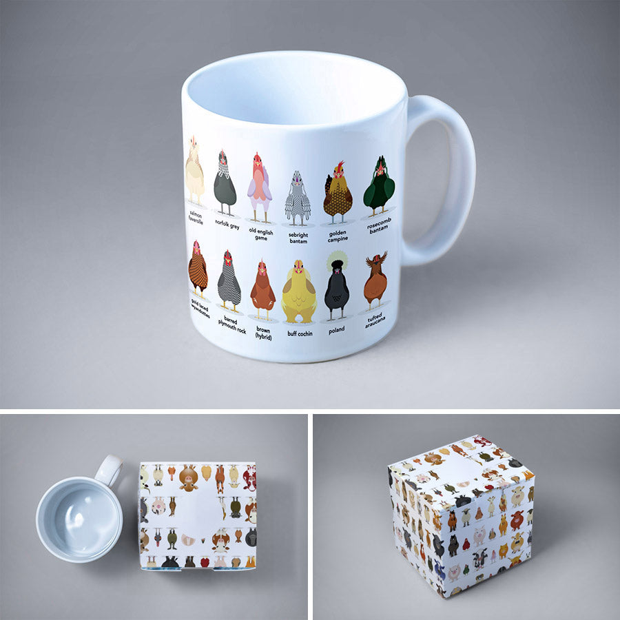 Chicken Breeds Mug