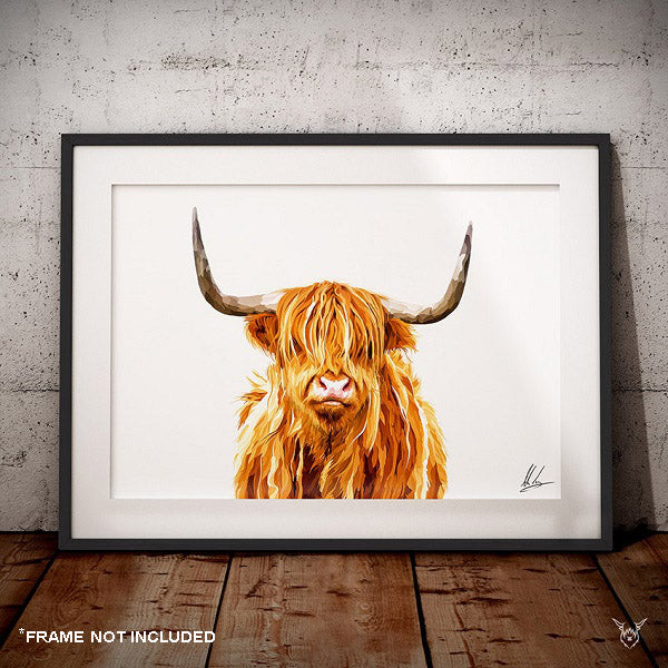 Highland Cow Print