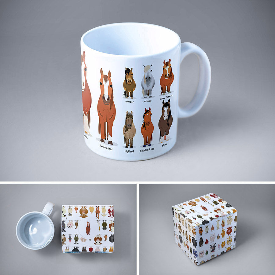 Horse Breeds Mug