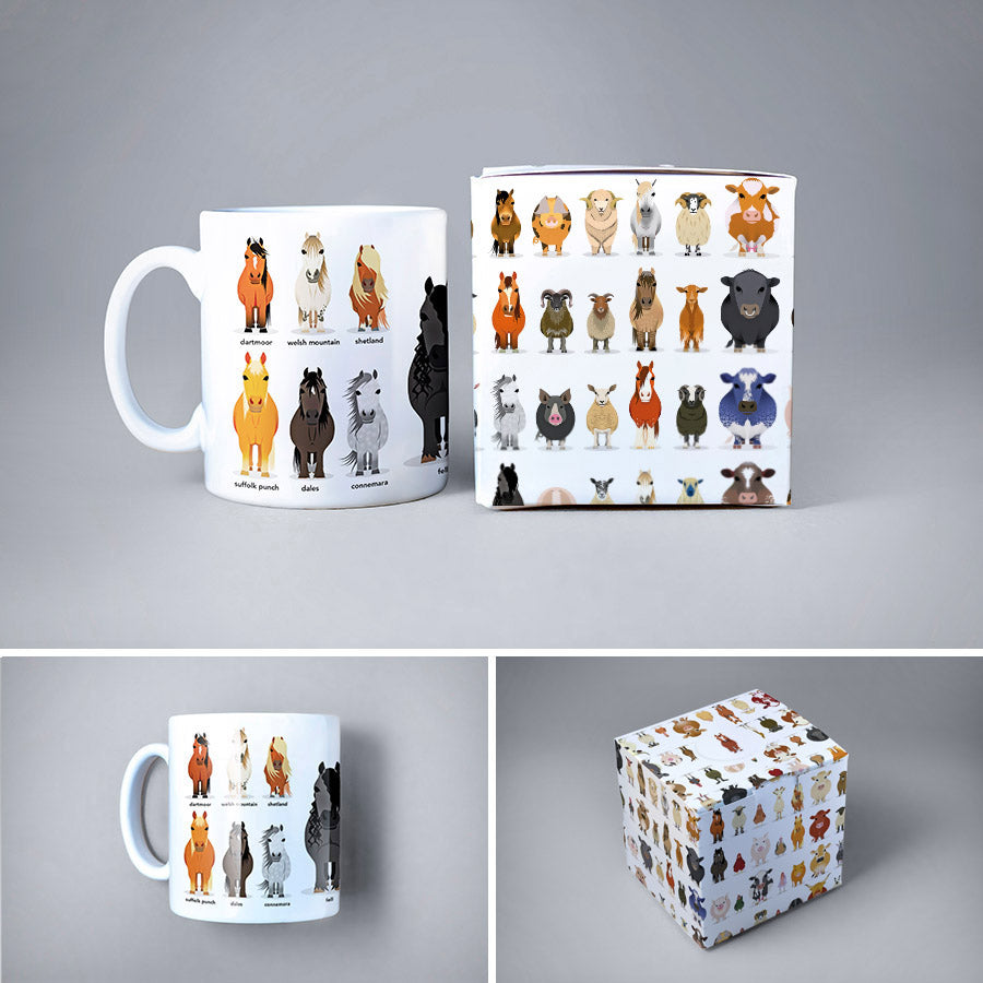 Horse Breeds Mug