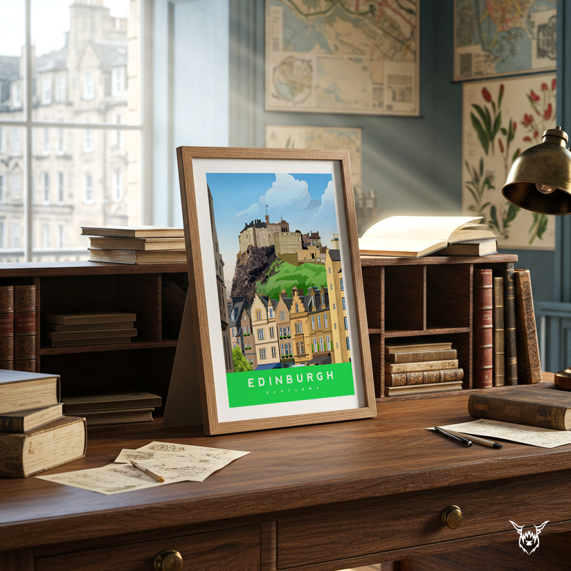 Edinburgh Castle Print