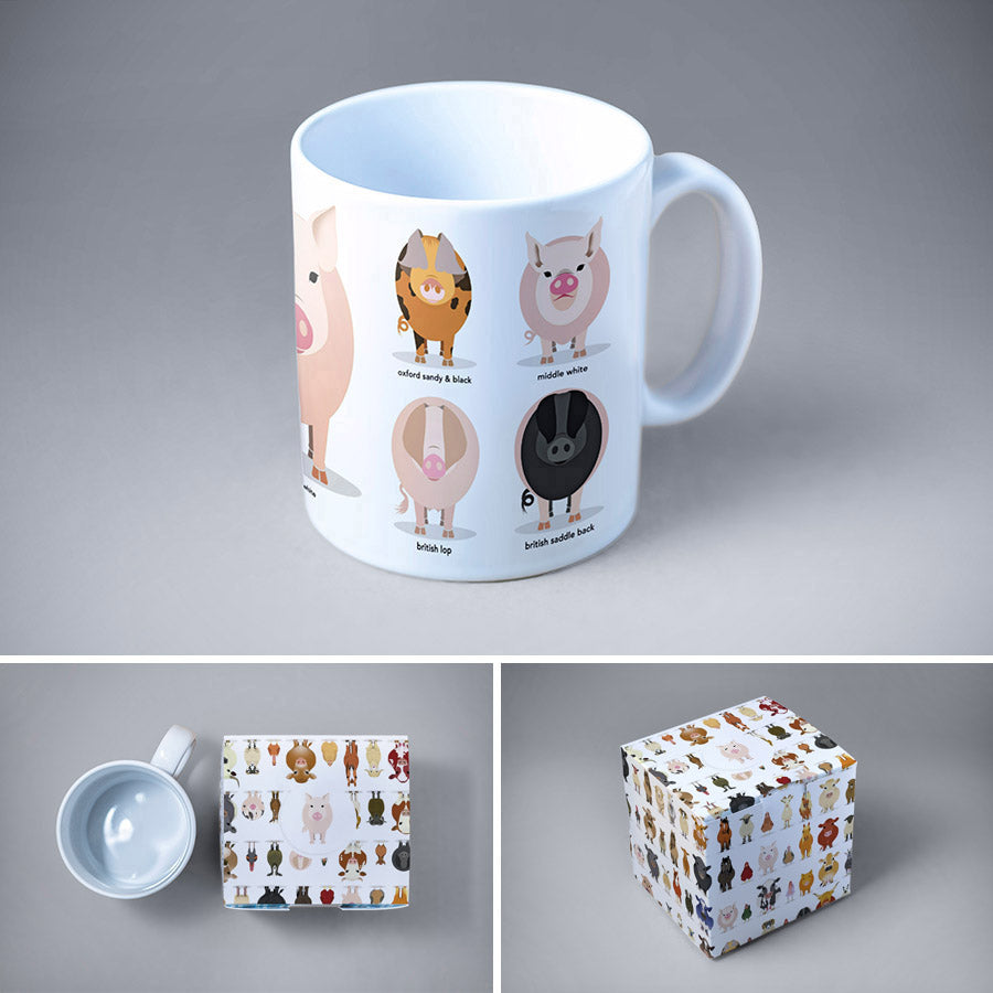 Pig Breeds Mug