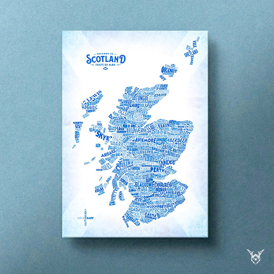 Scotland Word Map