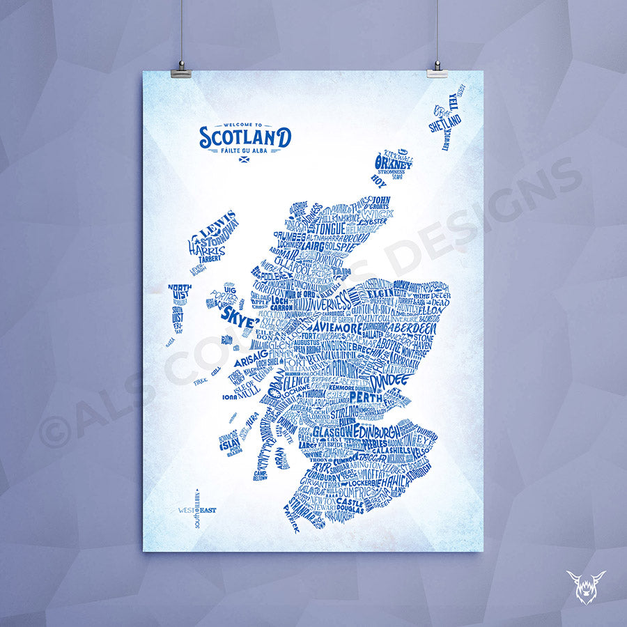 Scotland Word Map