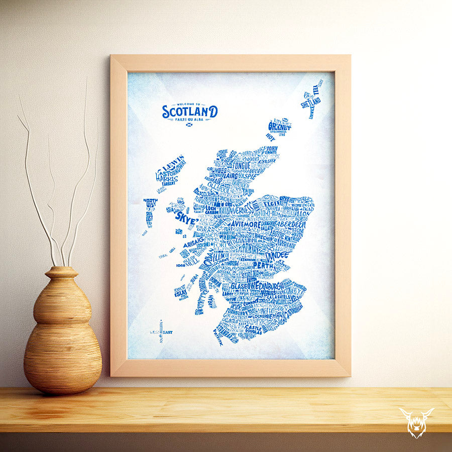 Scotland Word Map