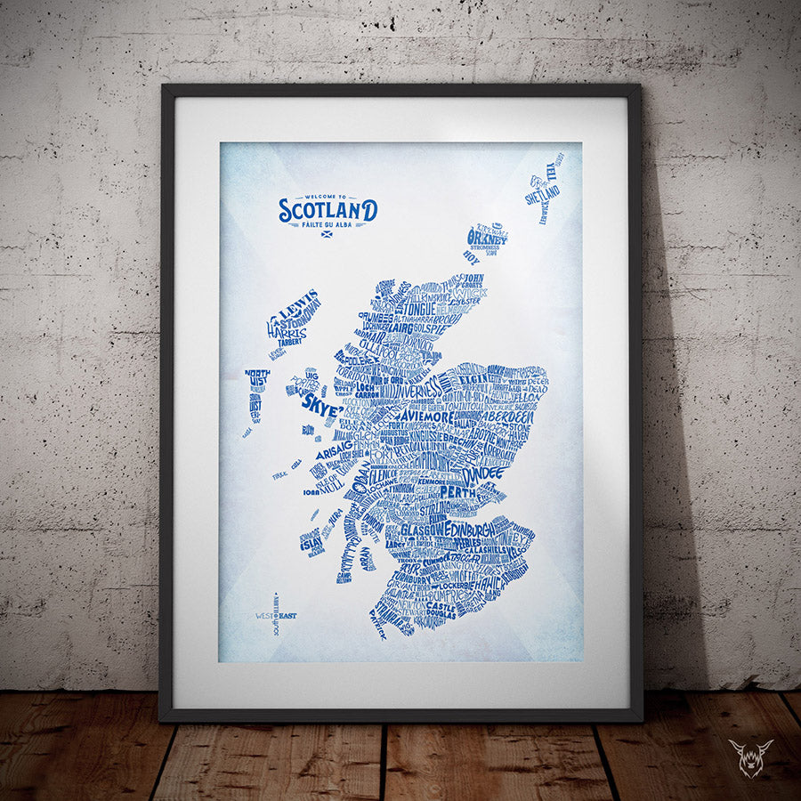 Scotland Word Map