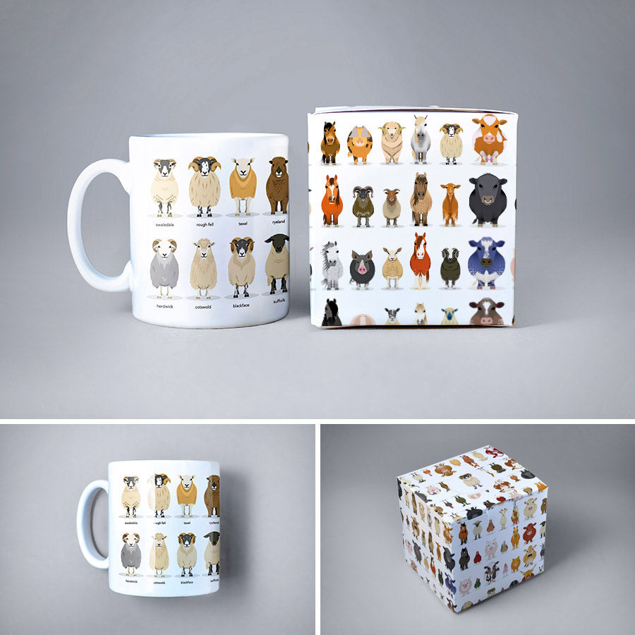 Sheep Breeds Mug