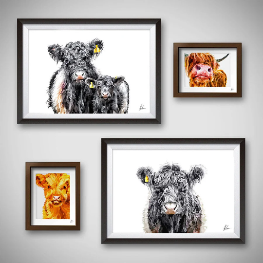 Cow Art Prints