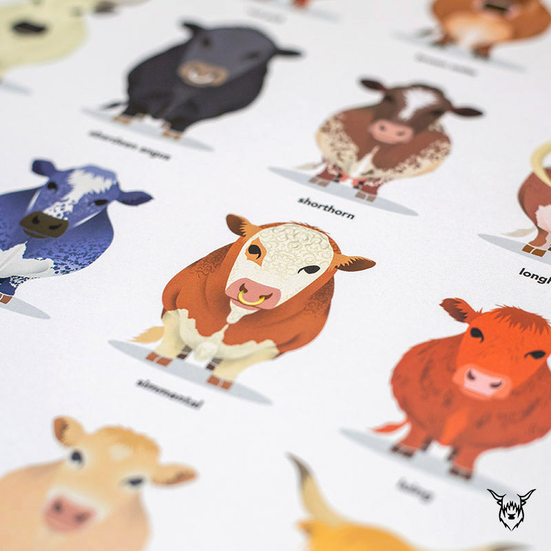 cow poster