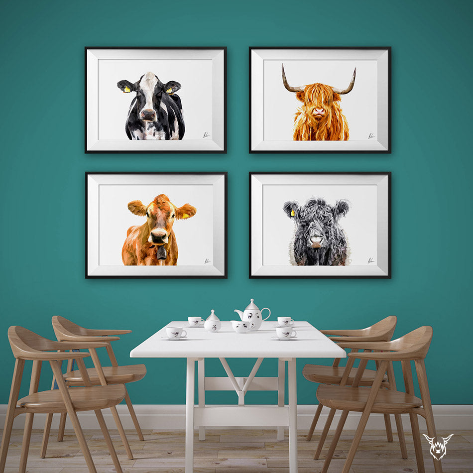 Cow Painting art prints