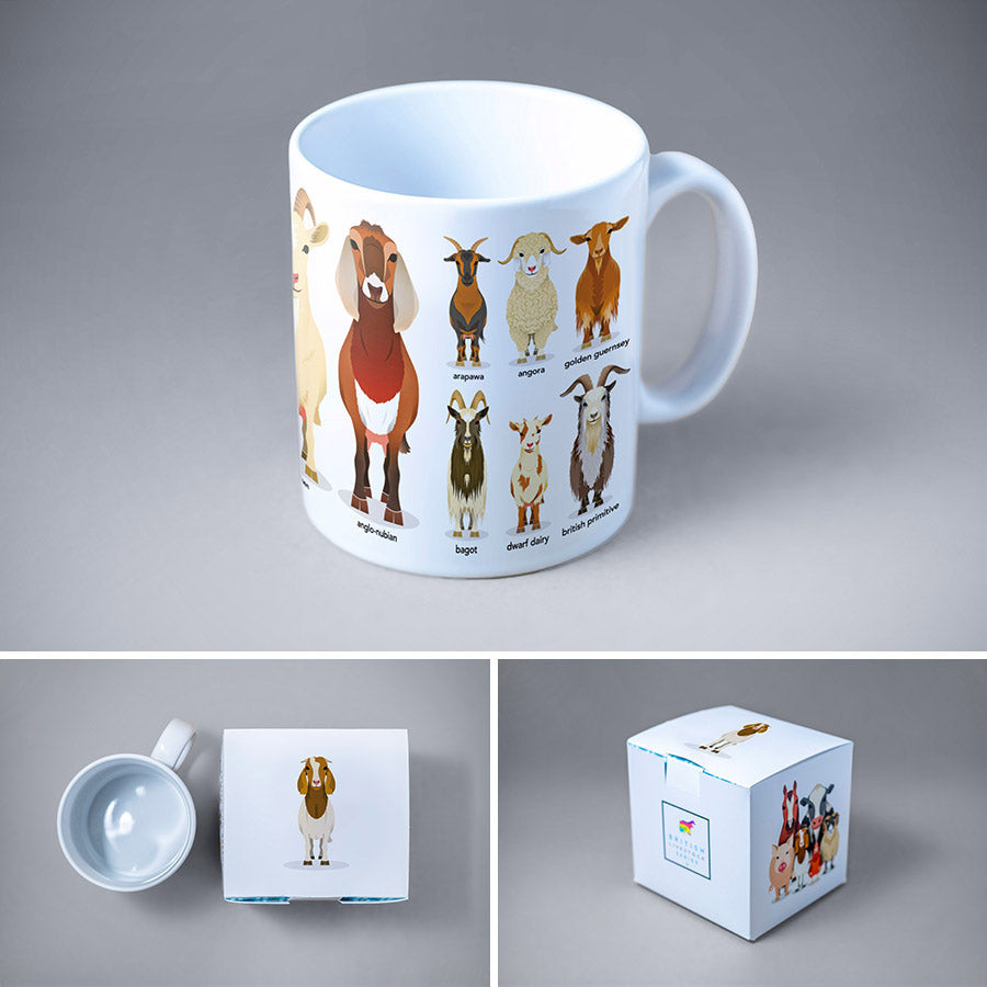 goat mugs gifts