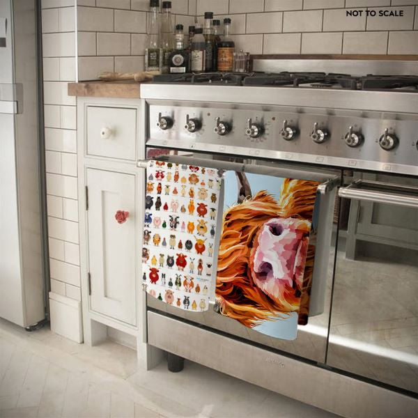 scottish tea towel