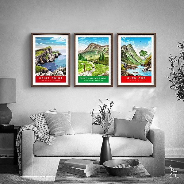 Scotland Highlands Art Prints