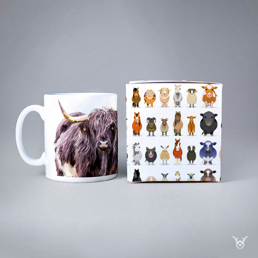 Highland Cow Trio Mug