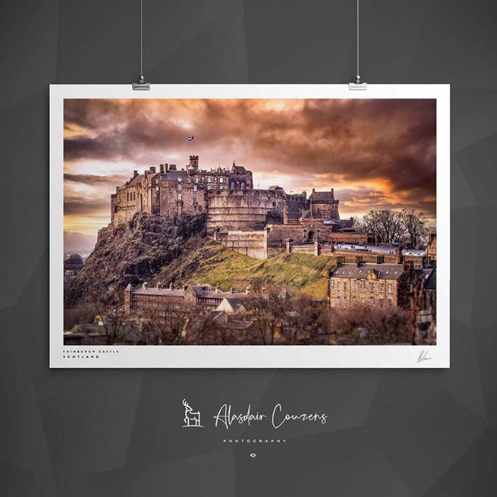 Edinburgh Castle Skyline