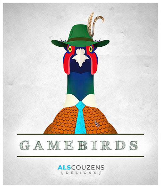 Pheasant art print