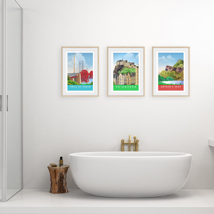 Scotland Bucket List Posters