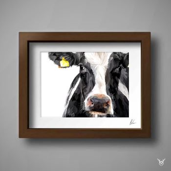 Dairy Cow Painting