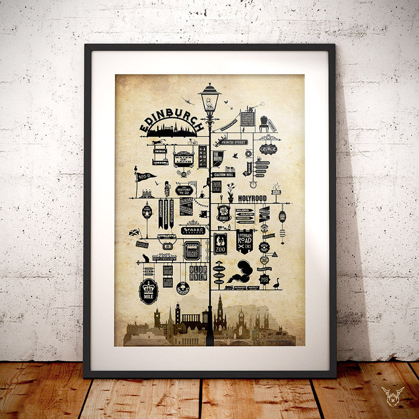 Edinburgh Travel art