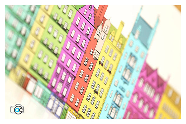 Edinburgh art print