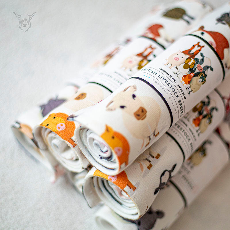 fun tea towel