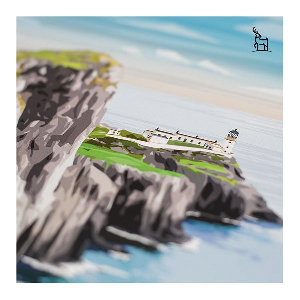 Neist Point Lighthouse Painting
