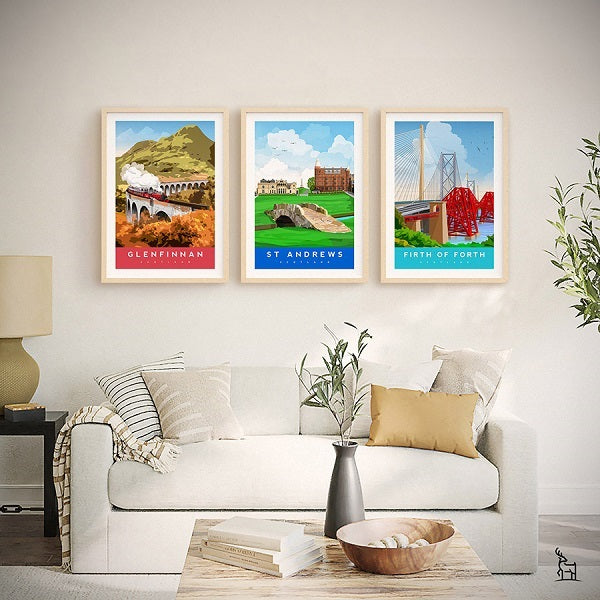 Scotland Travel Vintage Posters