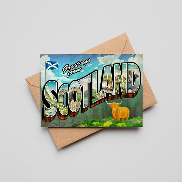 Scotland Greeting Card