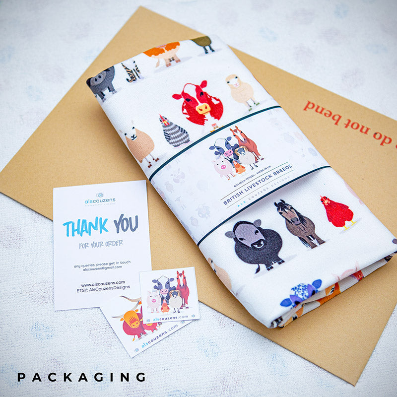 Coo & Cross Hand Towel