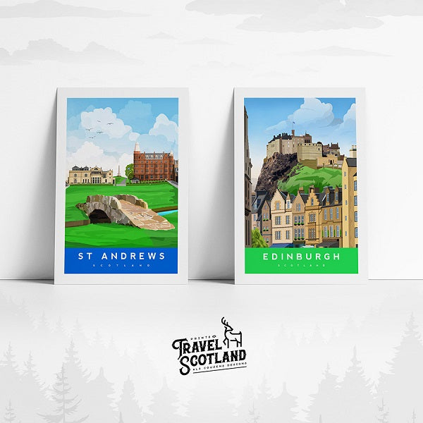 St Andrews Old Course Golf Course Poster