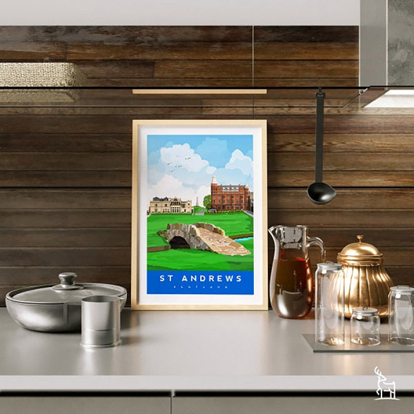 St Andrews Old Course Golf Course Print