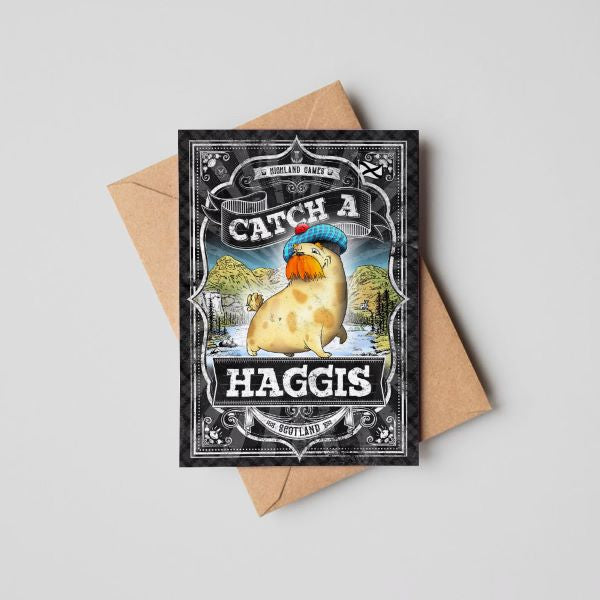 Haggis greeting card